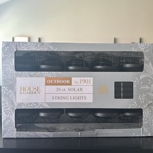 House & Garden 20 ct Solar String Lights